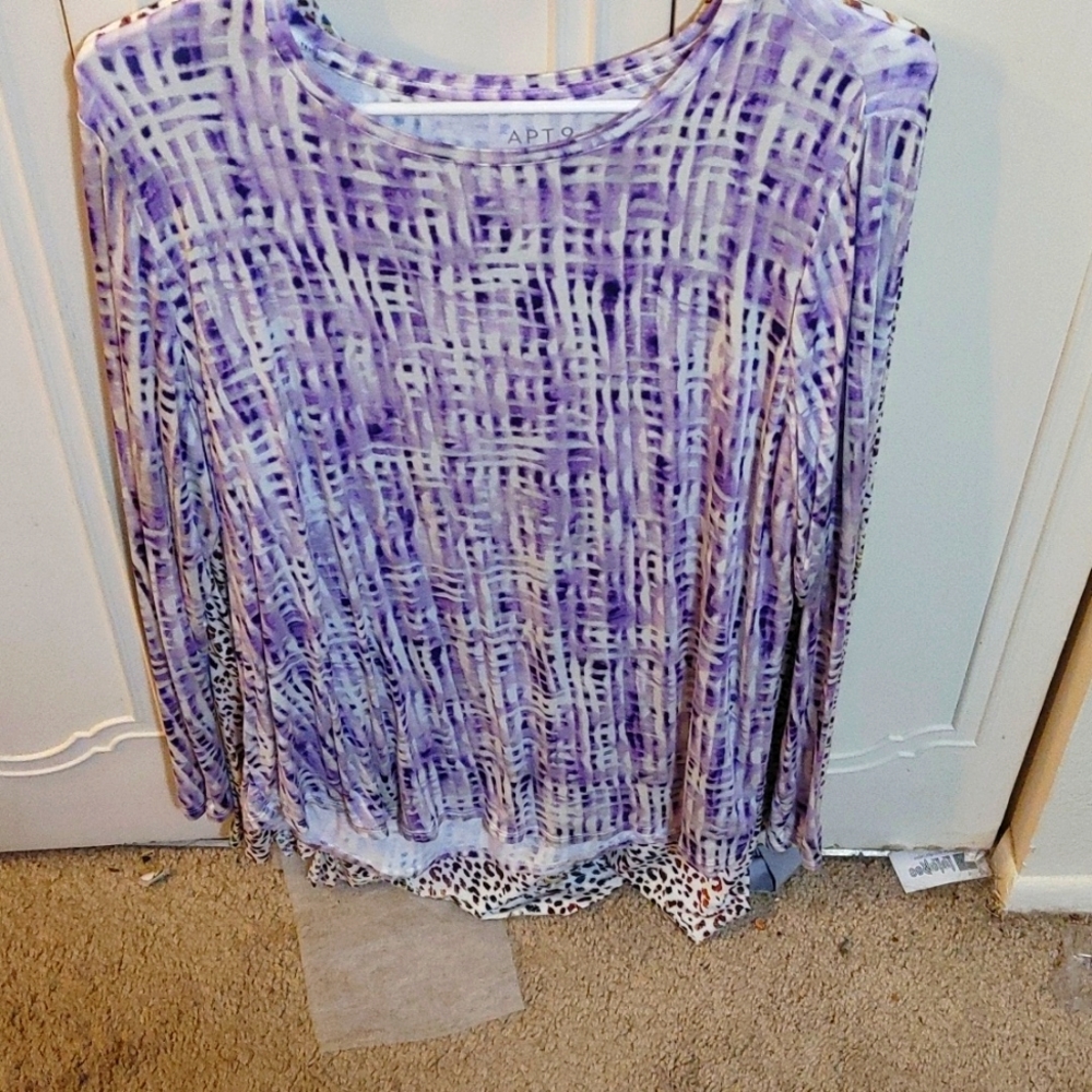 Apt 9 long sleeve top